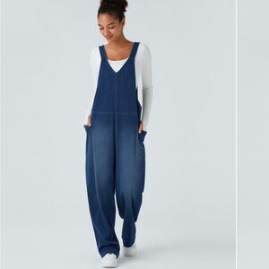 Halara v-neck overall super stretch.